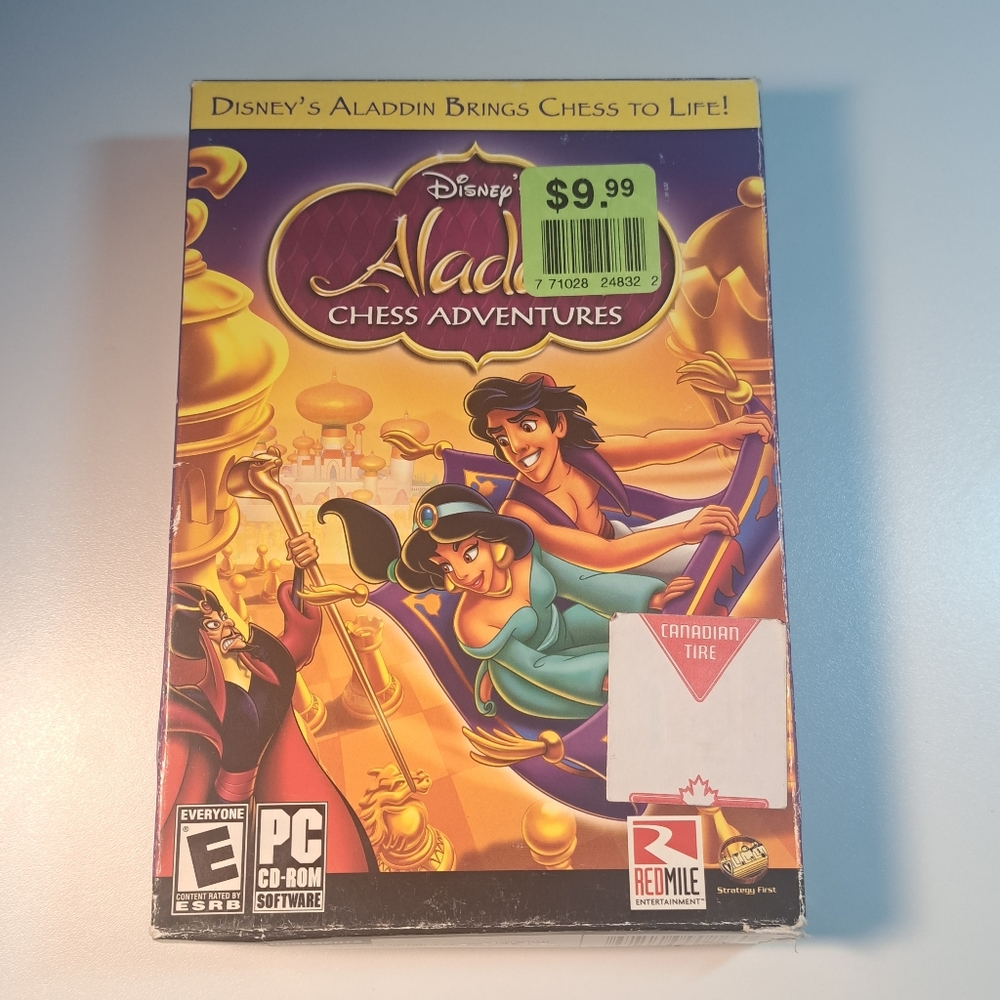 Disney Aladdin chess adventure PS 2005